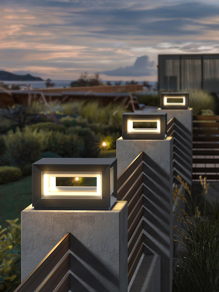 Lampa Słupowa Light Cube na Zewnątrz