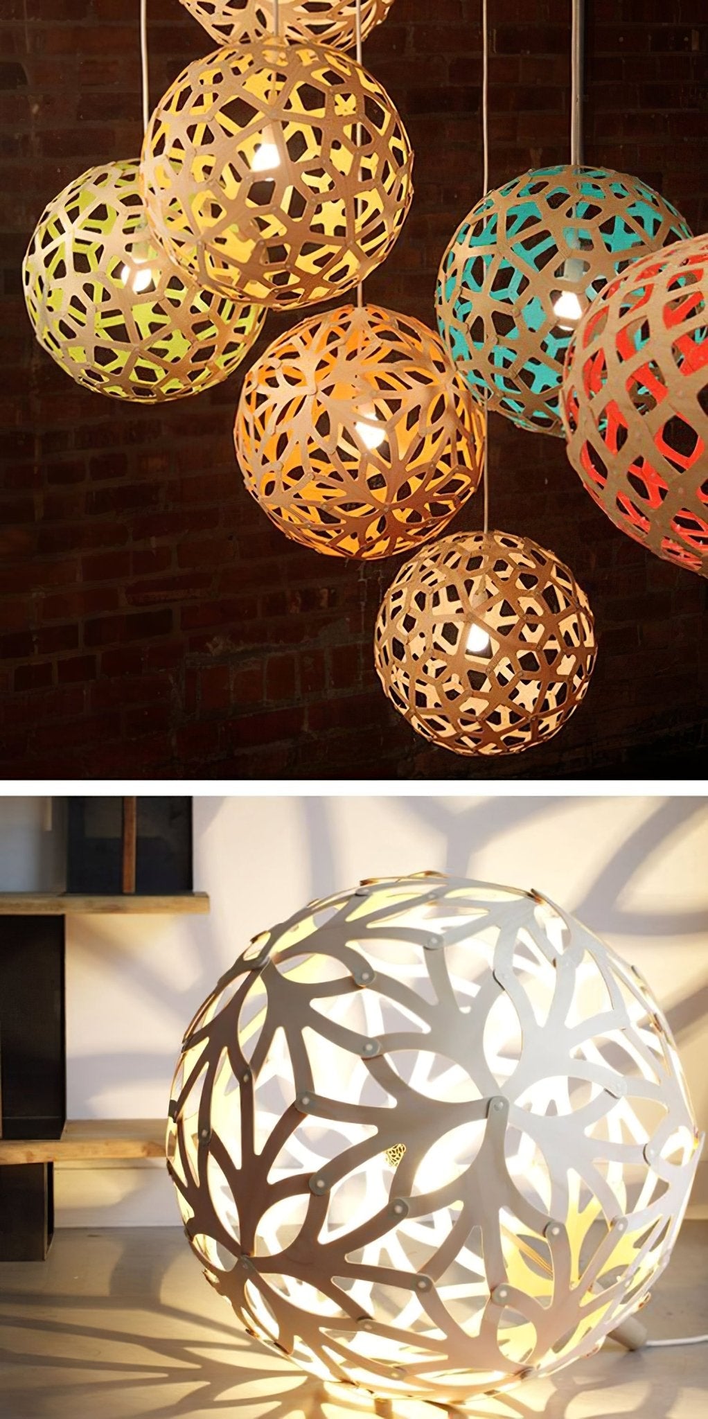 Lampa Wisząca Ligno
