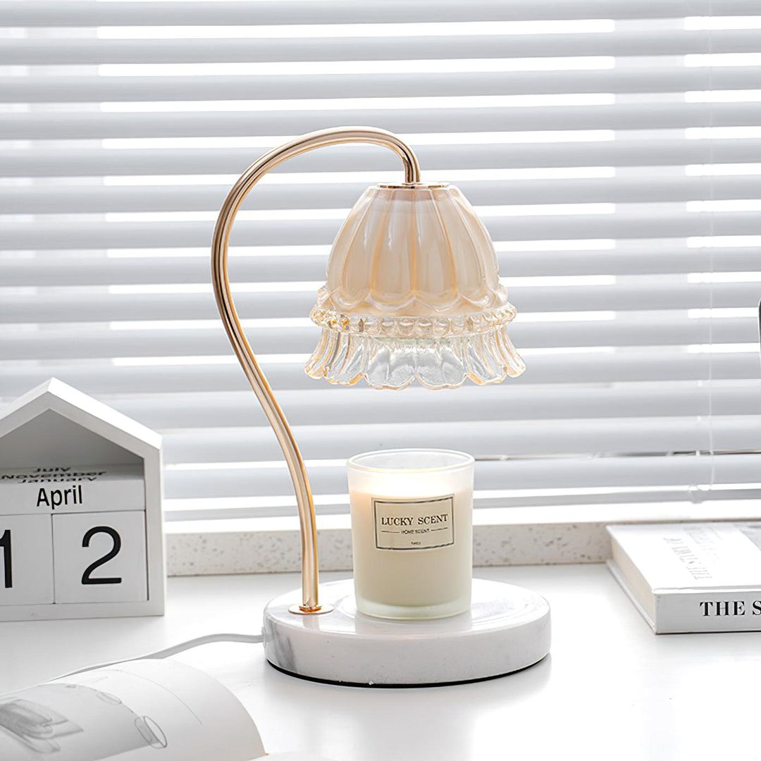 Lampa stołowa Lily Marble Warmer