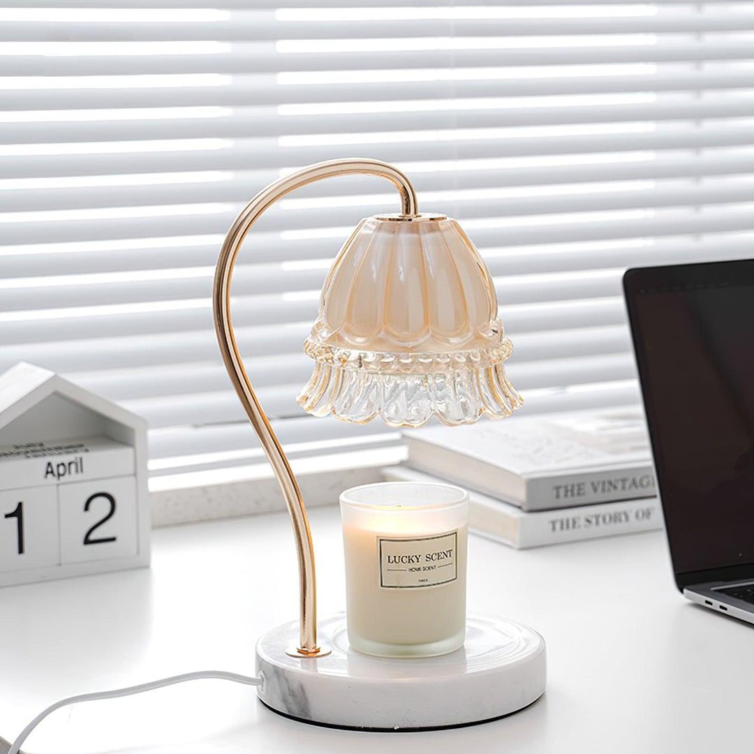 Lampa stołowa Lily Marble Warmer