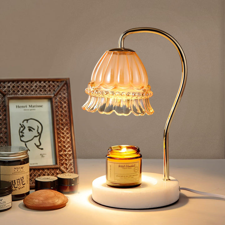 Lampa stołowa Lily Marble Warmer
