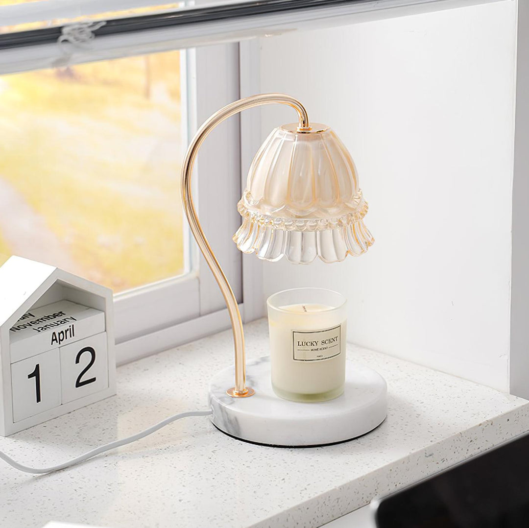 Lampa stołowa Lily Marble Warmer