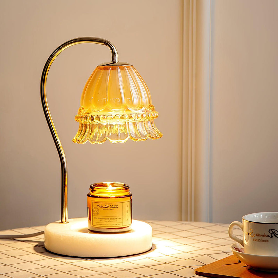 Lampa stołowa Lily Marble Warmer