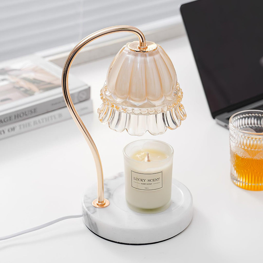 Lampa stołowa Lily Marble Warmer