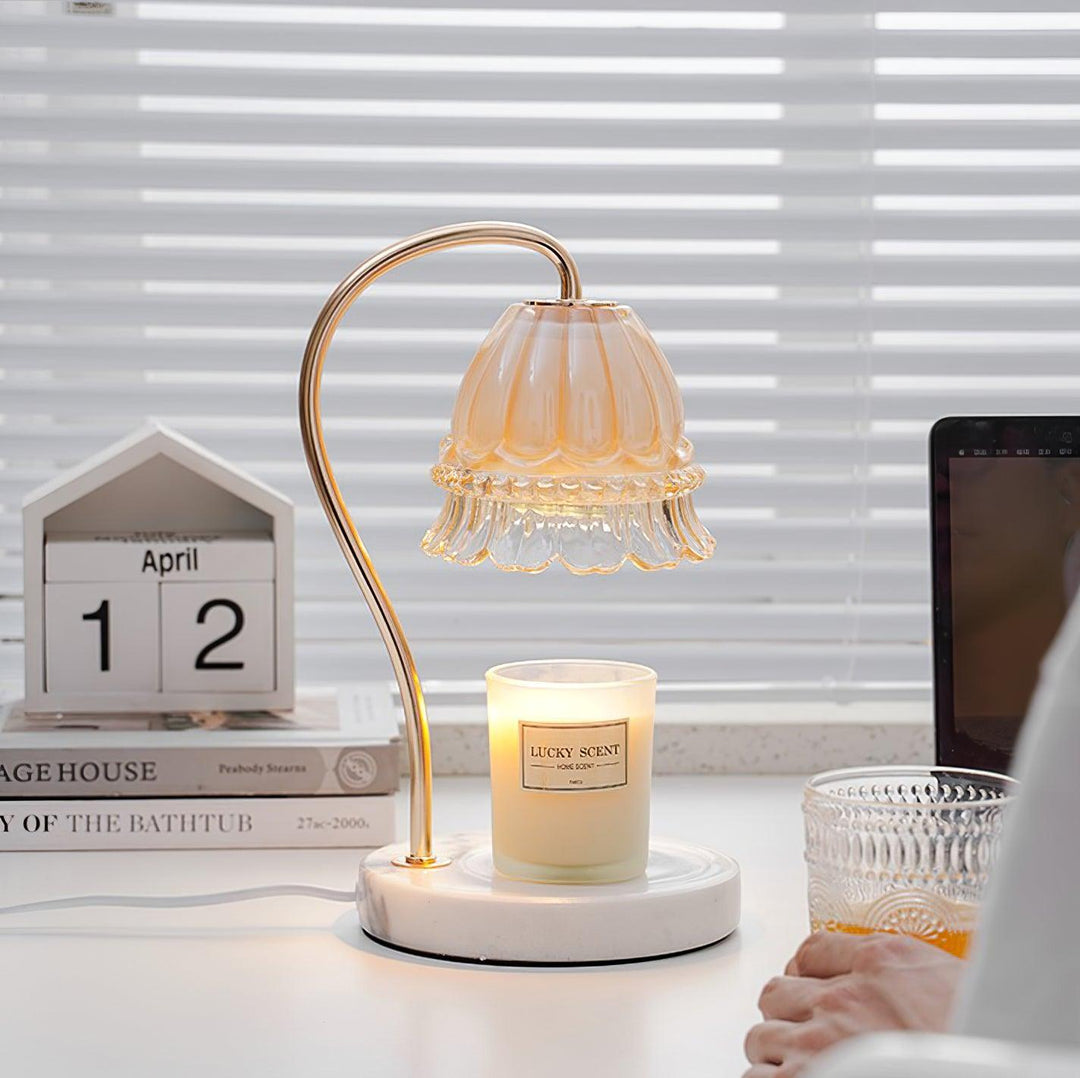 Lampa stołowa Lily Marble Warmer