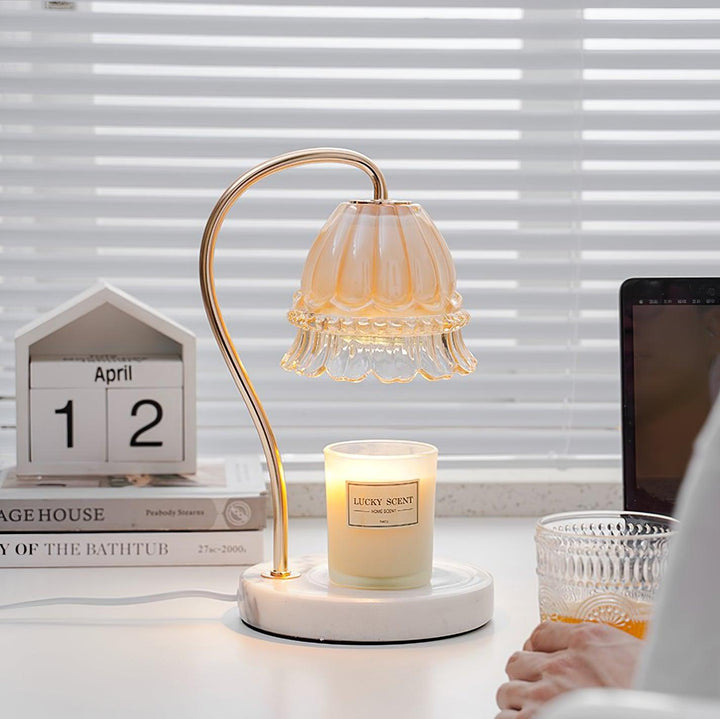 Lampa stołowa Lily Marble Warmer