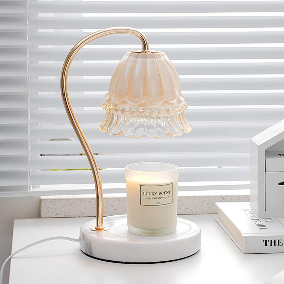 Lampa stołowa Lily Marble Warmer