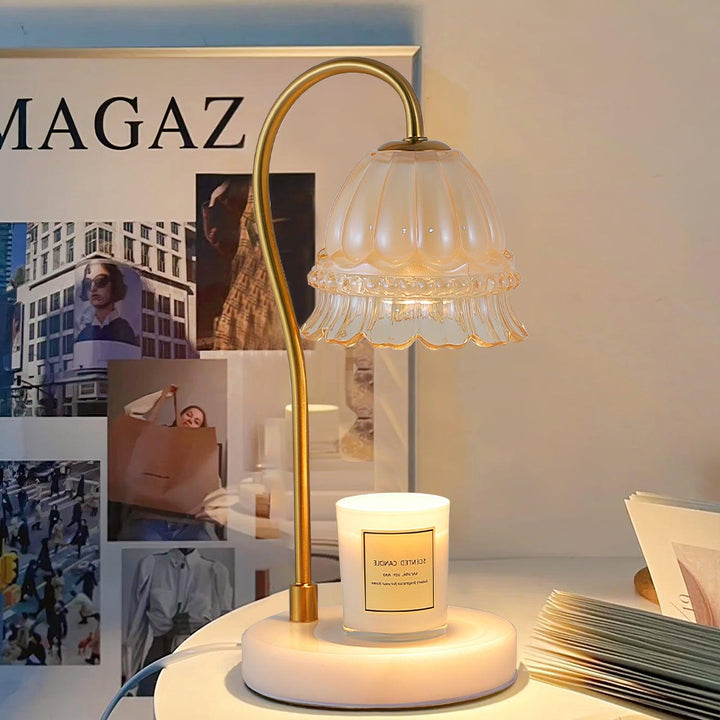 Lampa stołowa Lily Marble Warmer