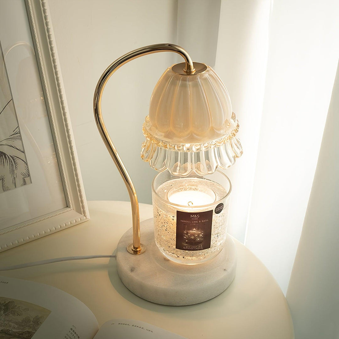 Lampa stołowa Lily Marble Warmer