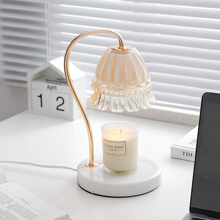 Lampa stołowa Lily Marble Warmer