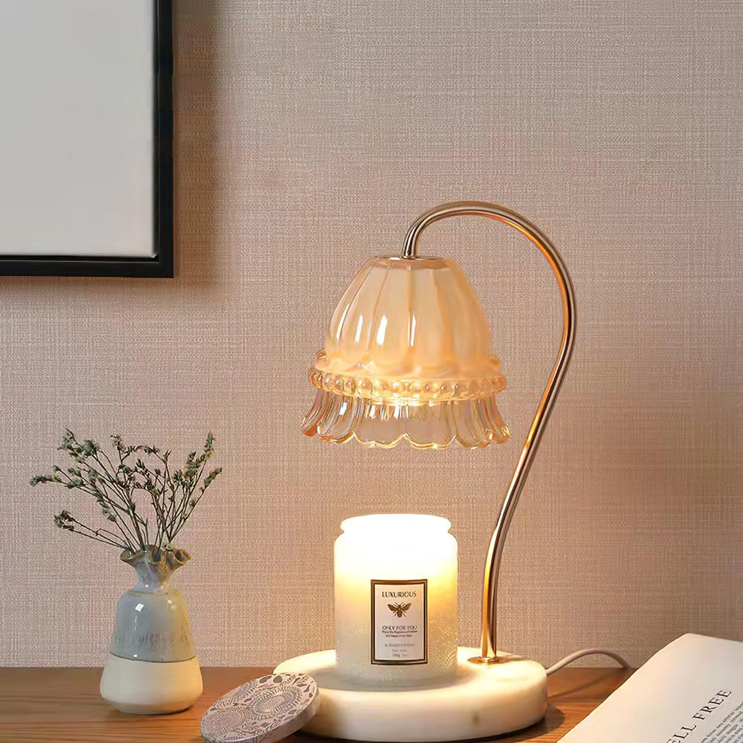 Lampa stołowa Lily Marble Warmer