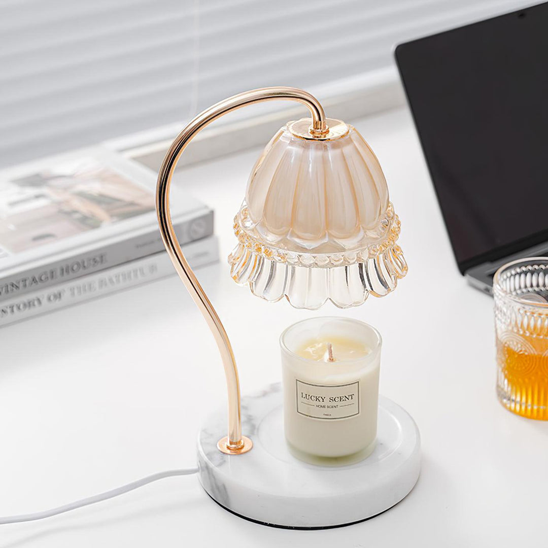 Lampa stołowa Lily Marble Warmer