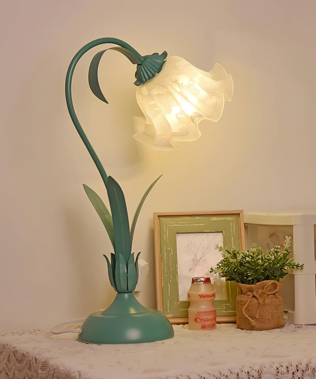 Lampa stołowa konwalia