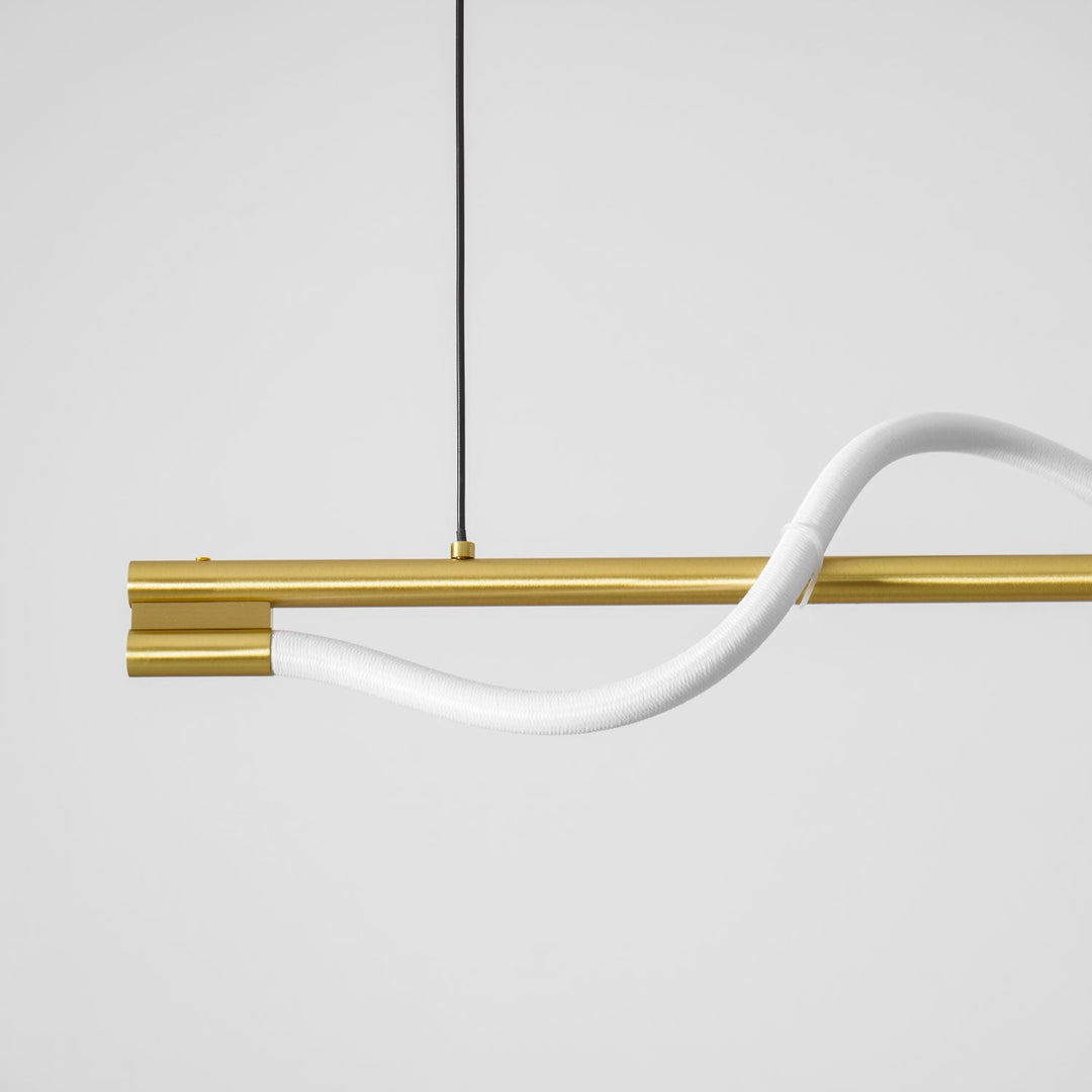 Lampa wisząca Linear Curve Island
