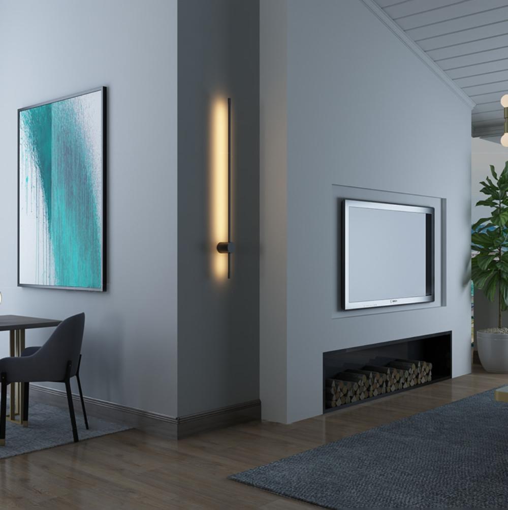 Linearne LED Oświetlenie Ścienne
