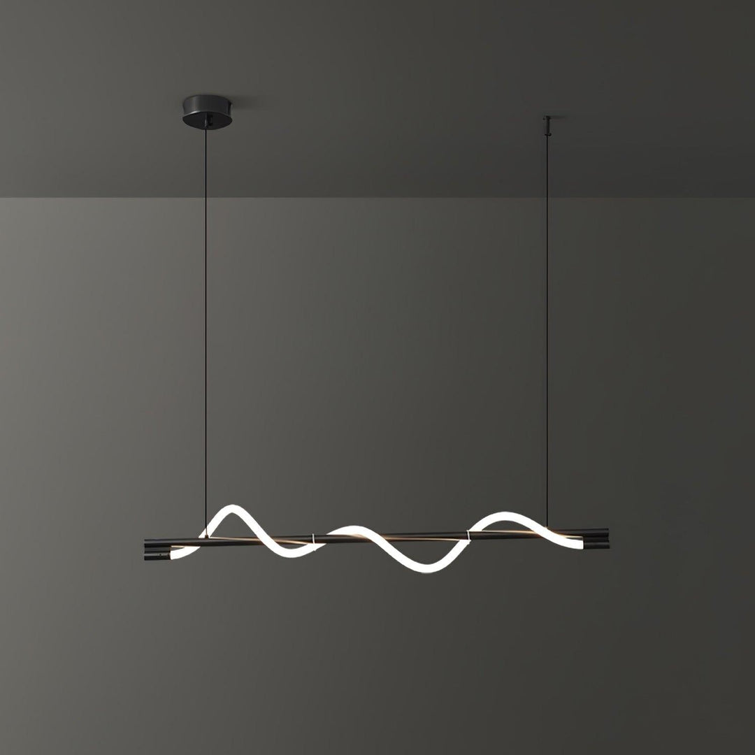 Lampa wisząca Linear Curve Island
