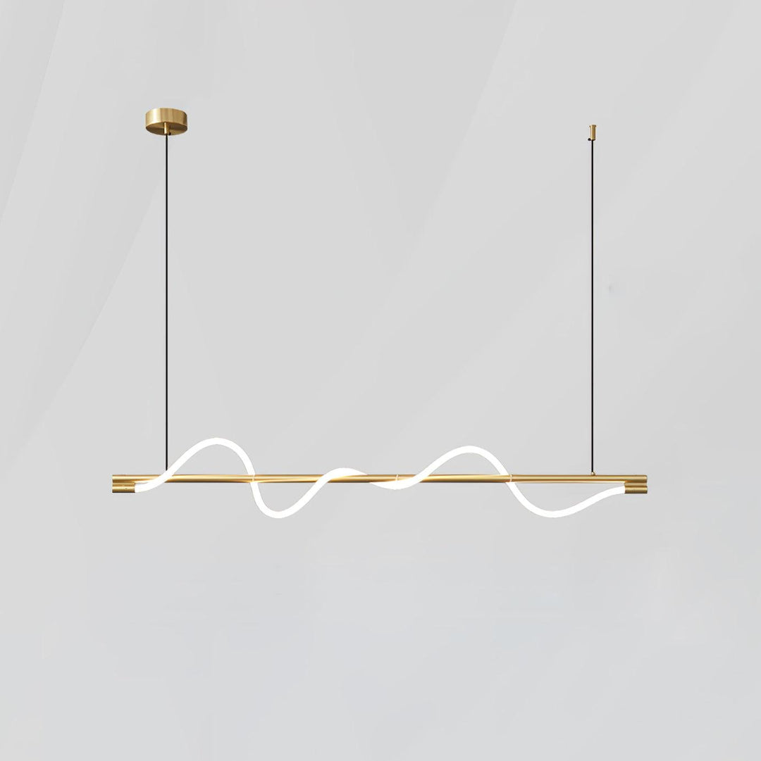Lampa wisząca Linear Curve Island
