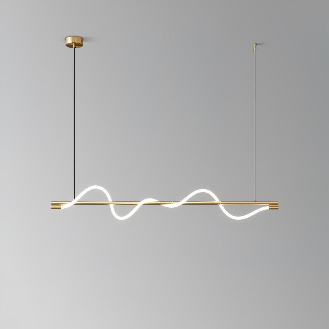 Lampa wisząca Linear Curve Island
