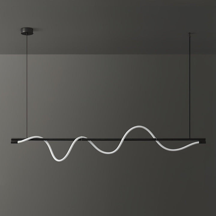Lampa wisząca Linear Curve Island