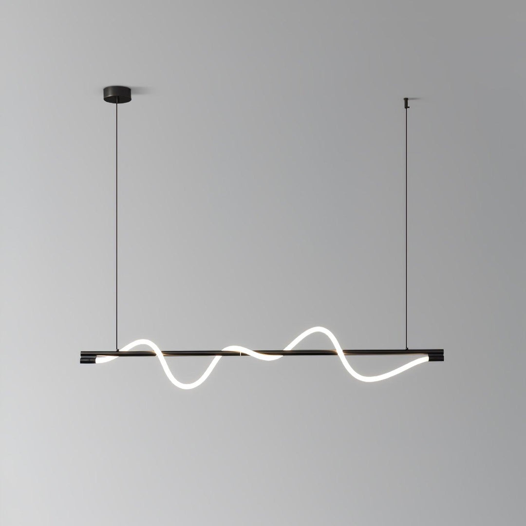 Lampa wisząca Linear Curve Island