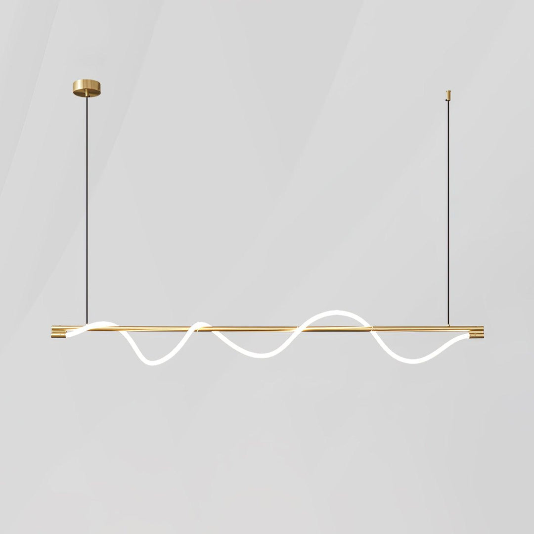 Lampa wisząca Linear Curve Island