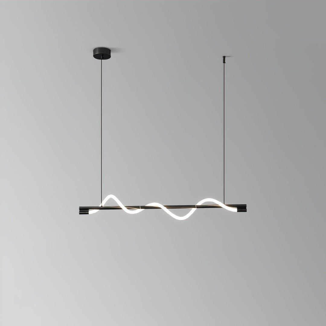 Lampa wisząca Linear Curve Island