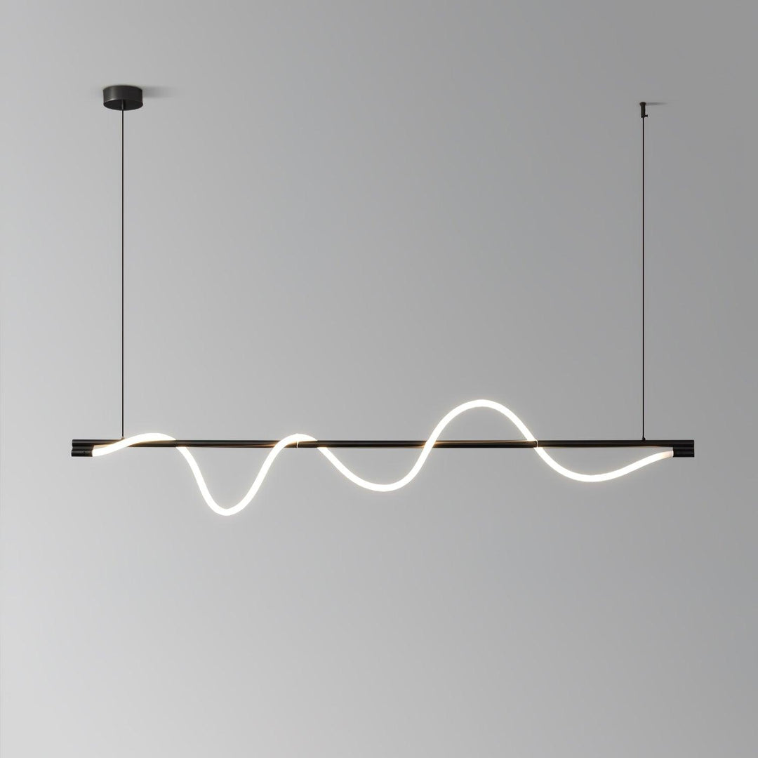 Lampa wisząca Linear Curve Island
