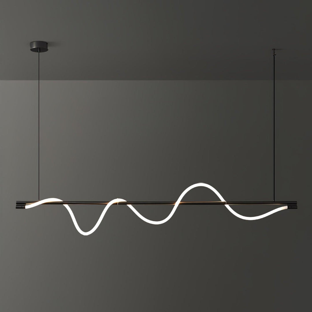 Lampa wisząca Linear Curve Island