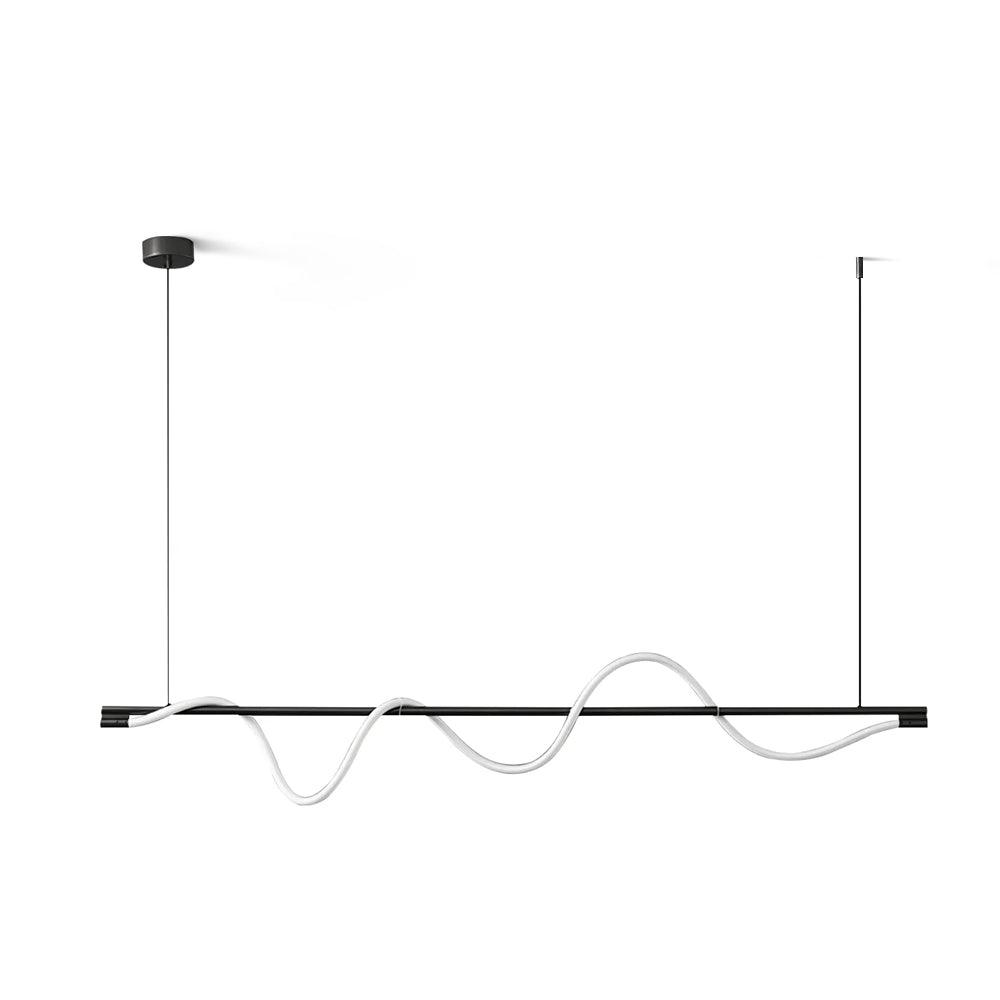 Lampa wisząca Linear Curve Island