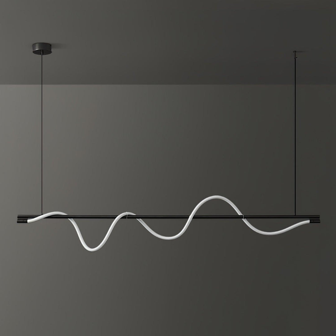 Lampa wisząca Linear Curve Island