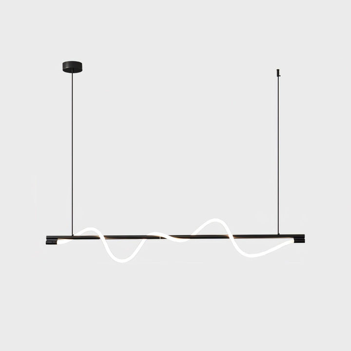 Lampa wisząca Linear Curve Island