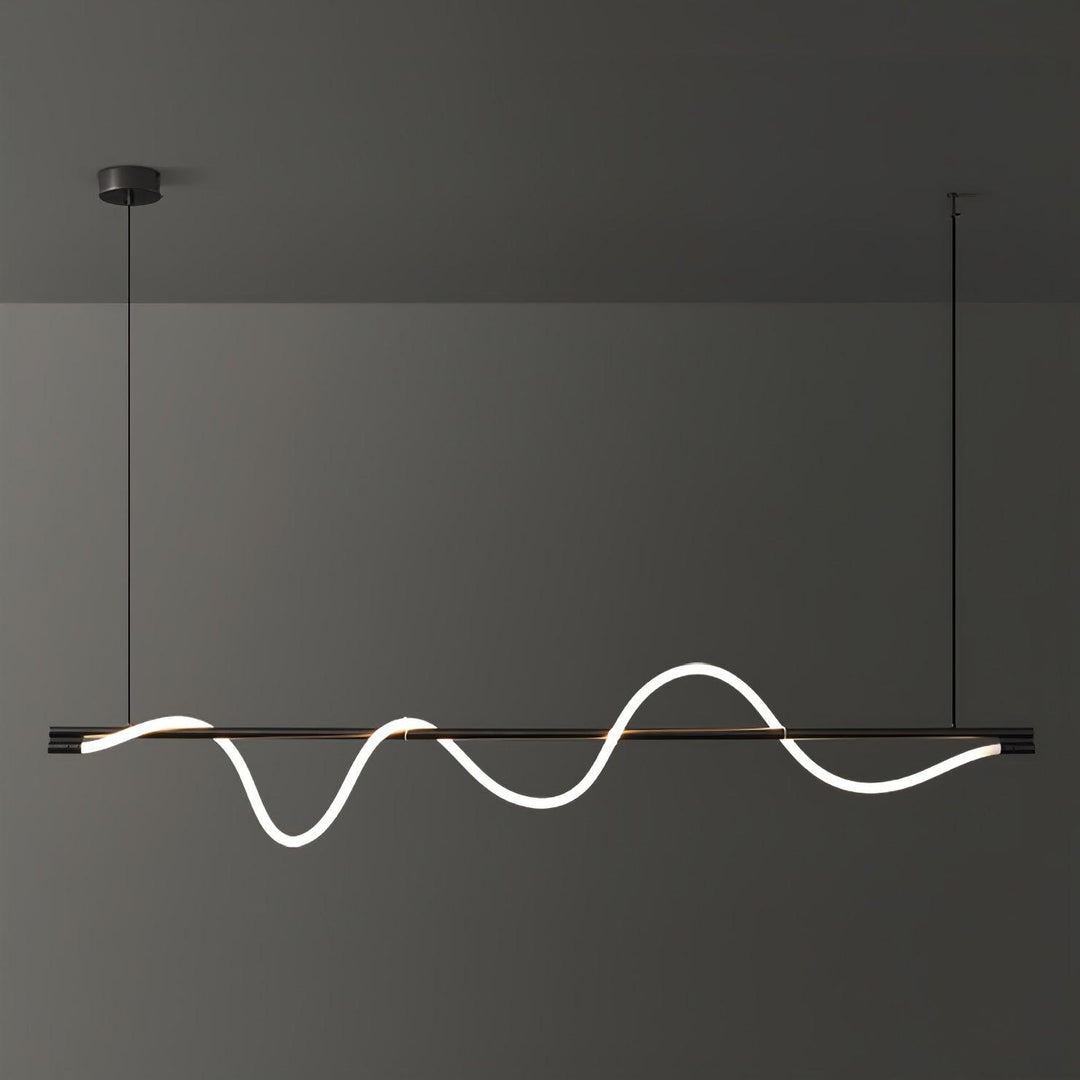 Lampa wisząca Linear Curve Island