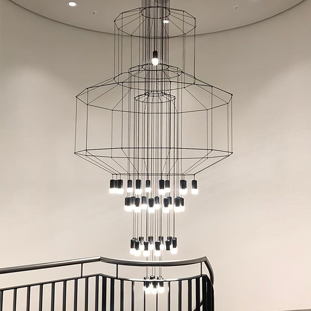 Żyrandol Lattice