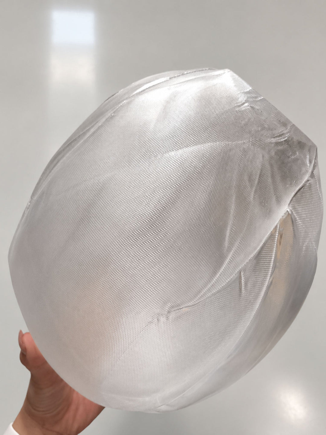 Lampa wisząca z płynnego szkła