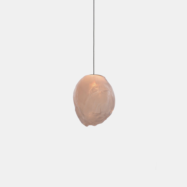 Lampa wisząca z płynnego szkła