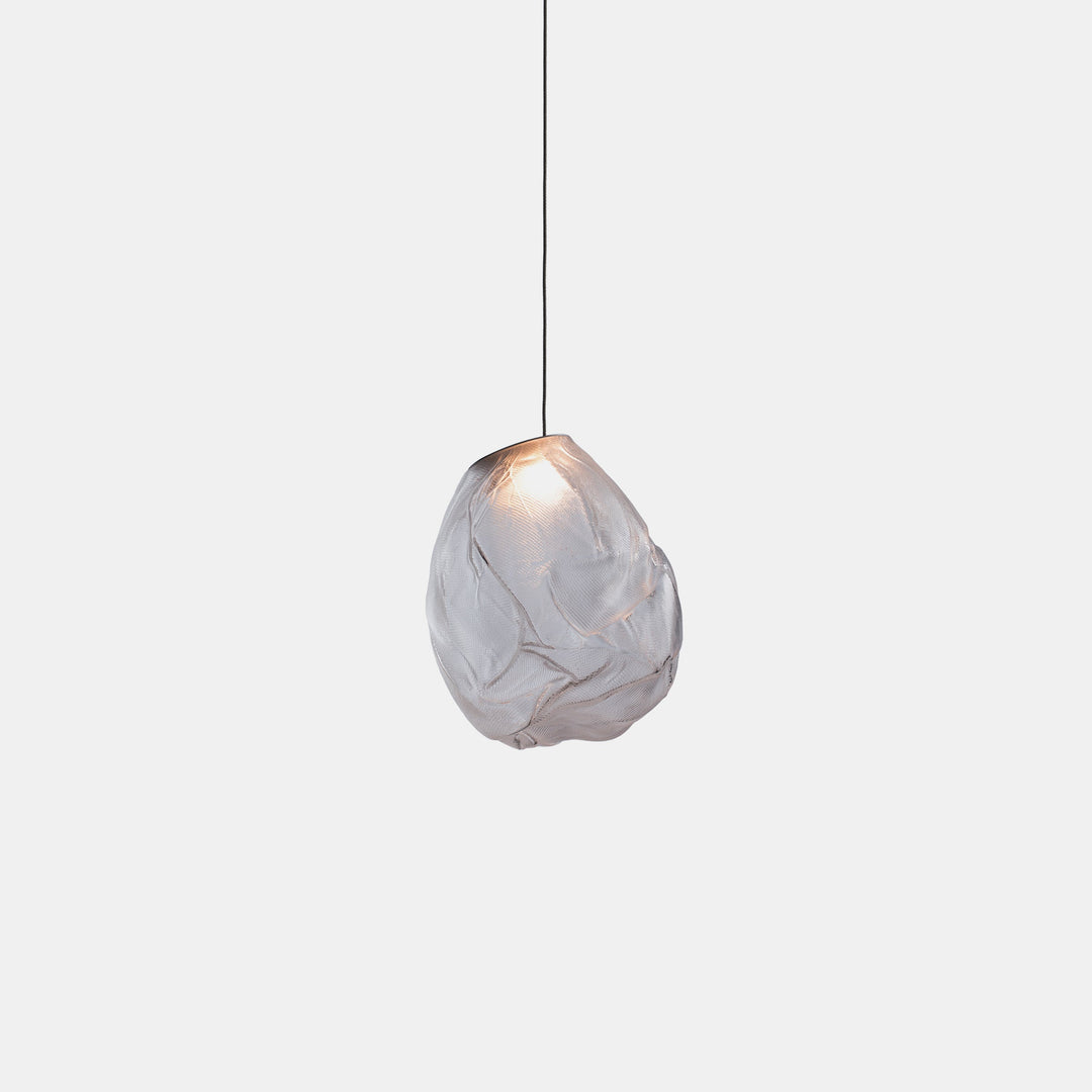 Lampa wisząca z płynnego szkła