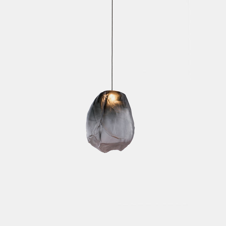 Lampa wisząca z płynnego szkła