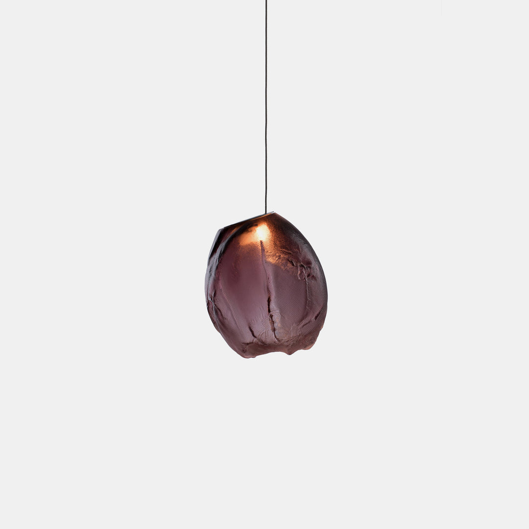 Lampa wisząca z płynnego szkła