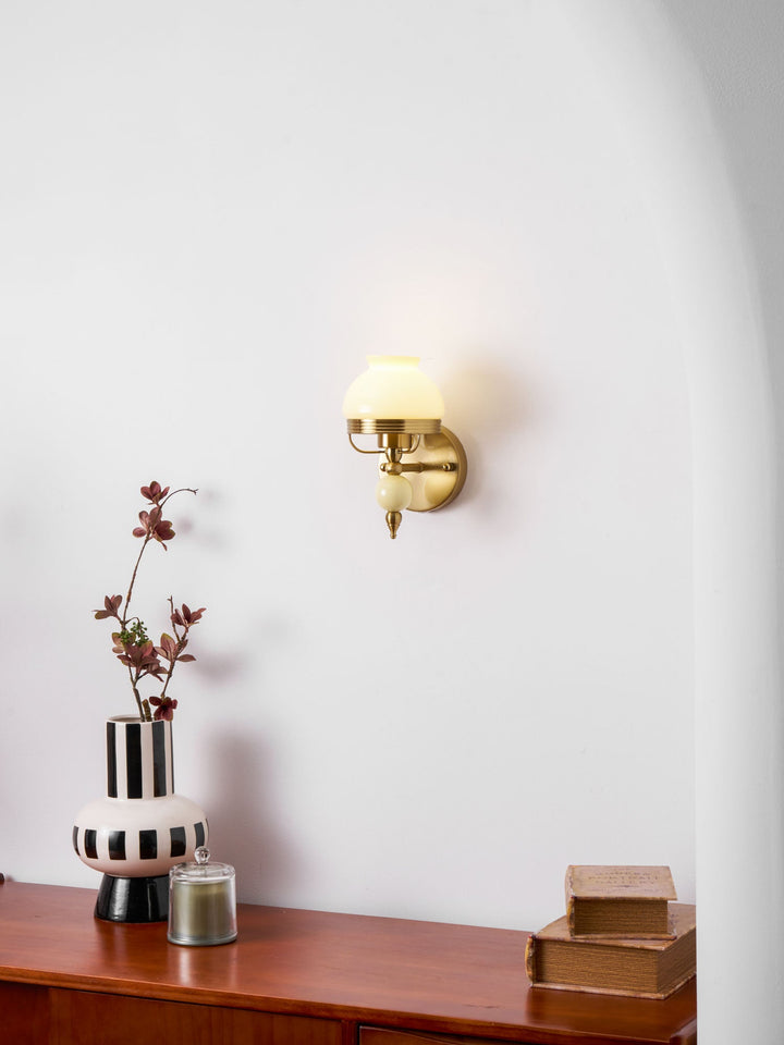 Lampa Ścienna Loa Szklana