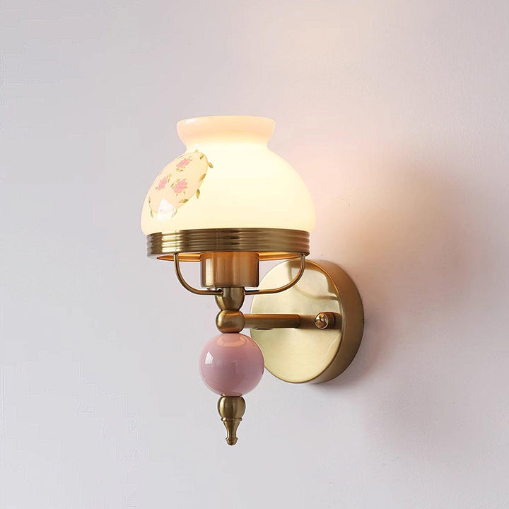 Lampa Ścienna Loa Szklana