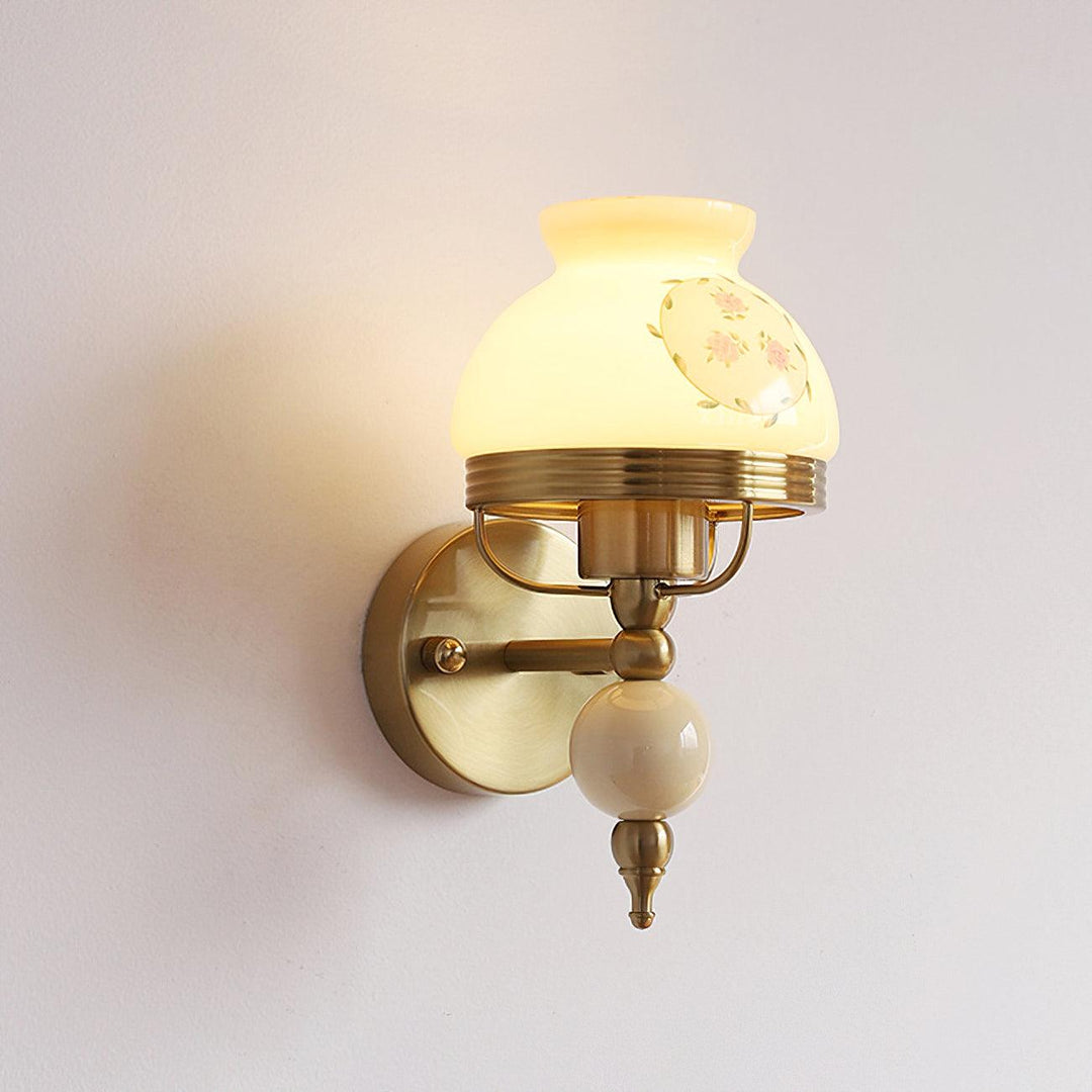 Lampa Ścienna Loa Szklana
