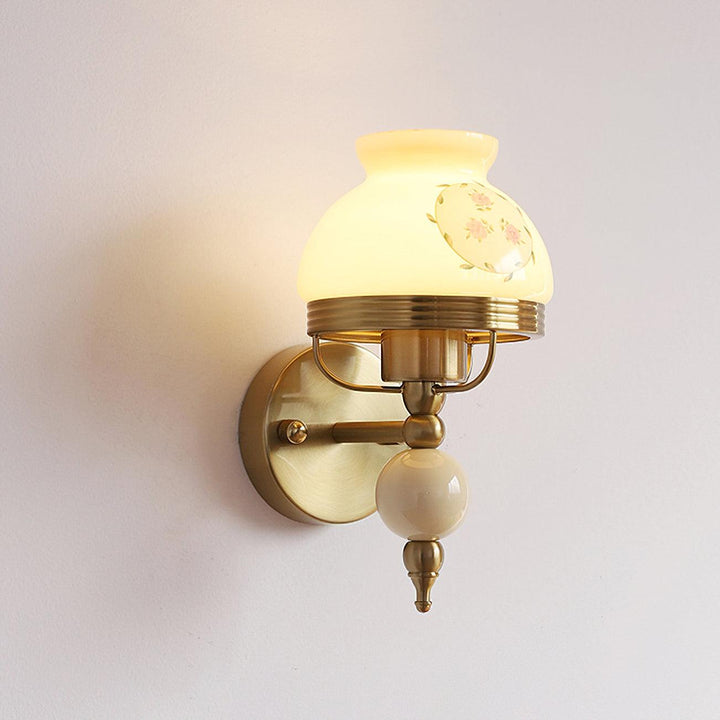 Lampa Ścienna Loa Szklana
