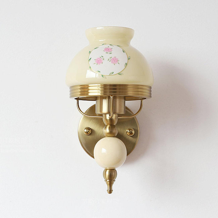 Lampa Ścienna Loa Szklana