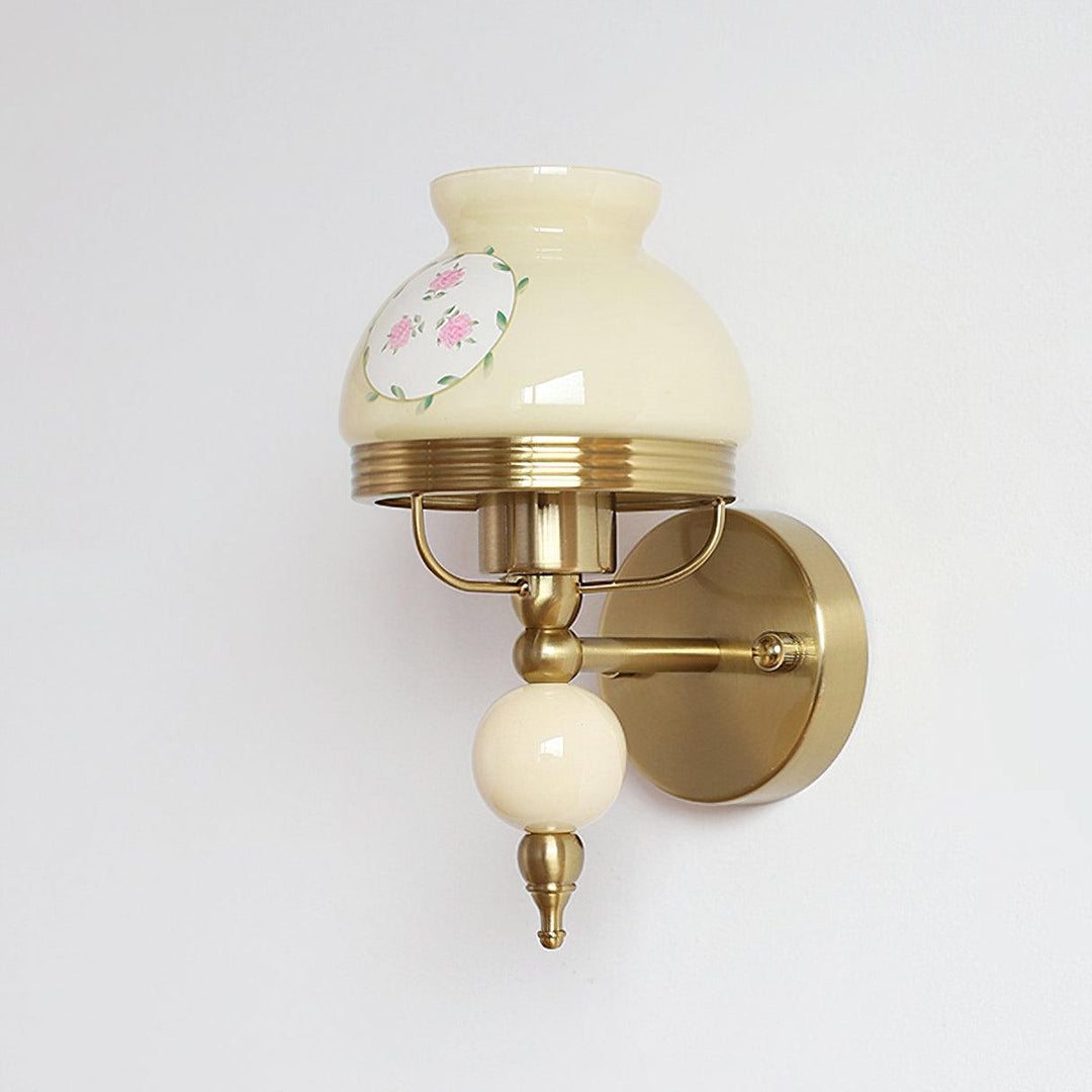 Lampa Ścienna Loa Szklana
