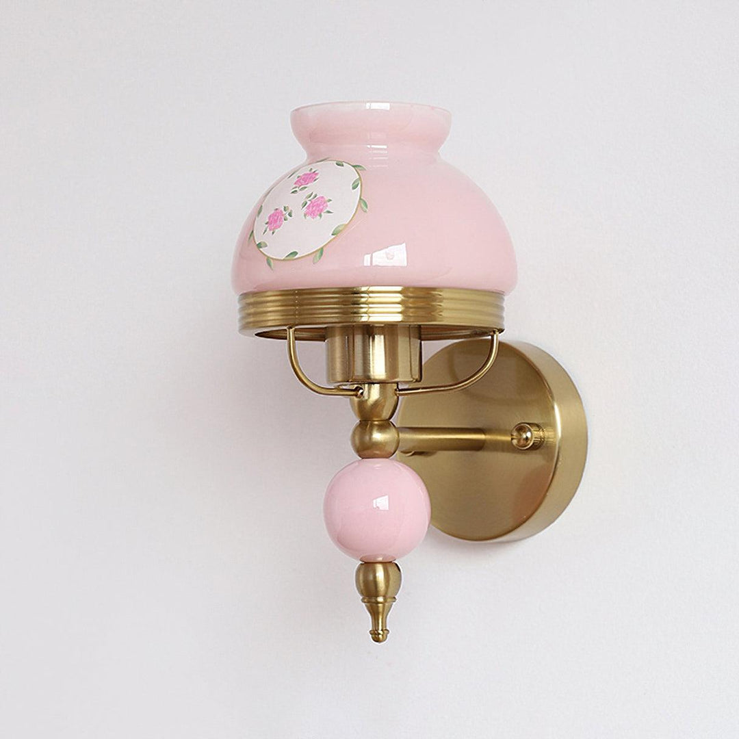 Lampa Ścienna Loa Szklana
