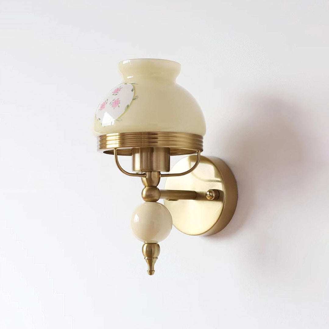 Lampa Ścienna Loa Szklana