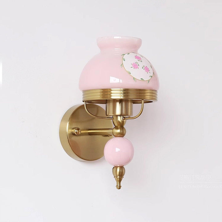 Lampa Ścienna Loa Szklana