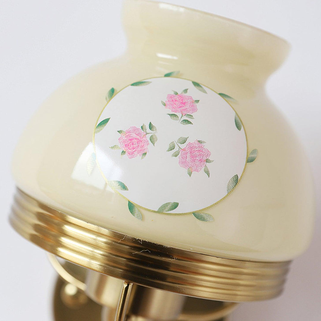Lampa Ścienna Loa Szklana