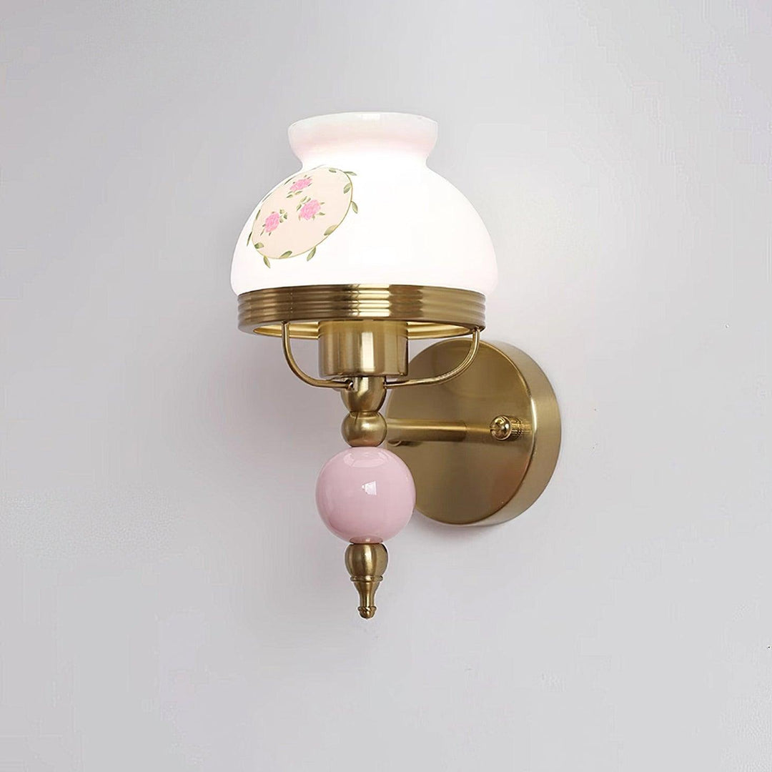 Lampa Ścienna Loa Szklana