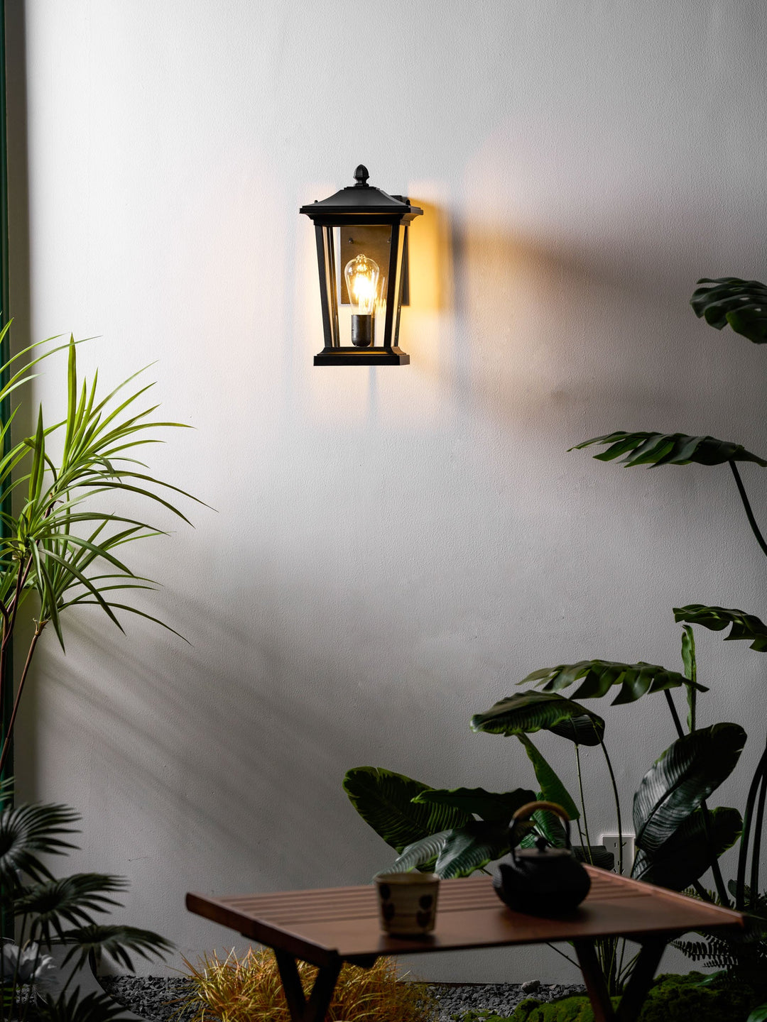 Lampa ścienna na zewnątrz Lodge Birdcage